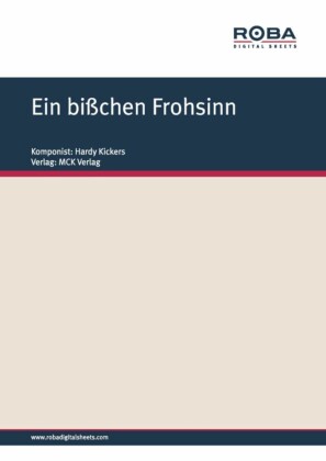 Ein bißchen Frohsinn