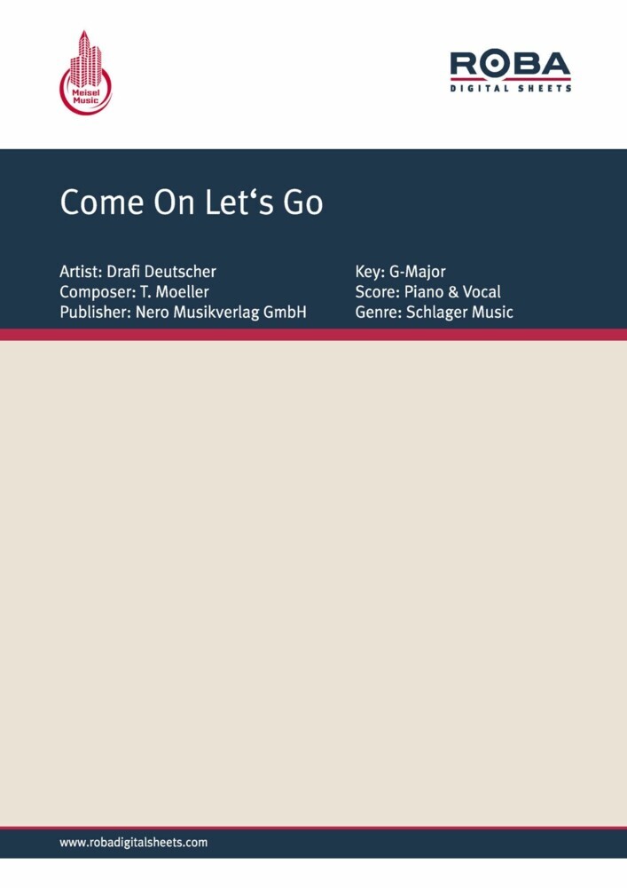 Come On Let's Go main product photo