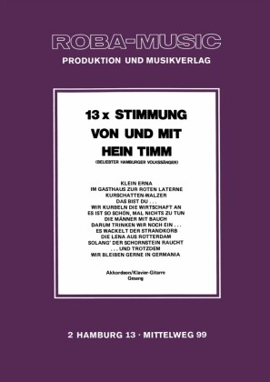 13 x Stimmung von und mit Hein Timm