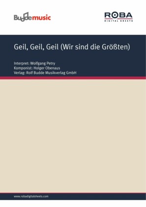 Geil, Geil, Geil (Wir sind die Größten)