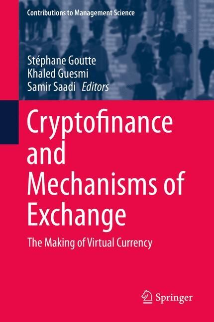 Cryptofinance and Mechanisms of Exchange main product photo