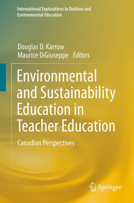 Environmental and Sustainability Education in Teacher Education main product photo