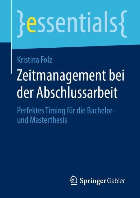 Zeitmanagement bei der Abschlussarbeit main product photo