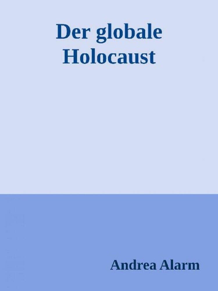 Der globale Holocaust main product photo