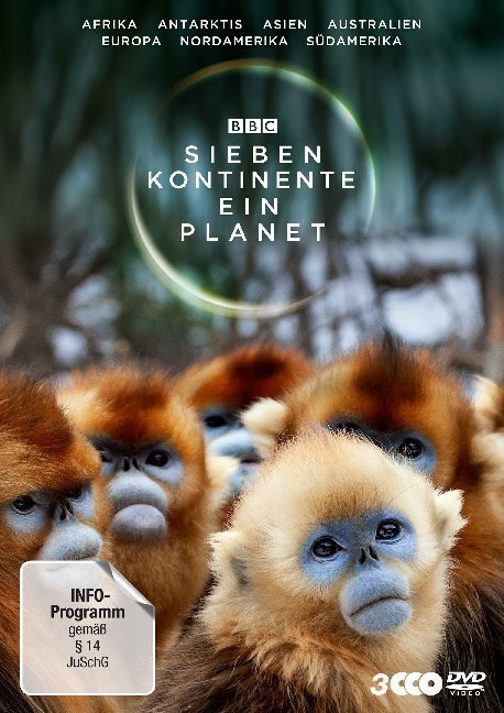 Sieben Kontinente - Ein Planet, 3 DVD main product photo