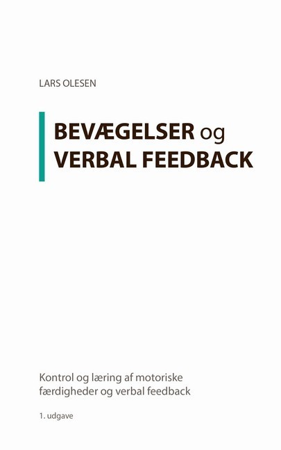 Kontrol og læring af motoriske færdigheder og verbal feedback main product photo