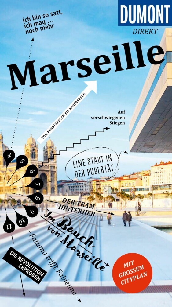 DUMONT direkt Reiseführer E-Book Marseille main product photo
