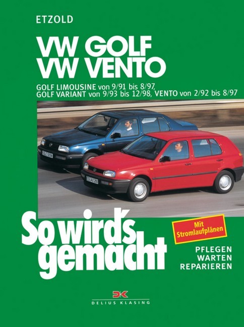 VW Golf III Limousine 9/91-8/97, Golf Variant 9/93-12/98, Vento 2/92-8/97 main product photo