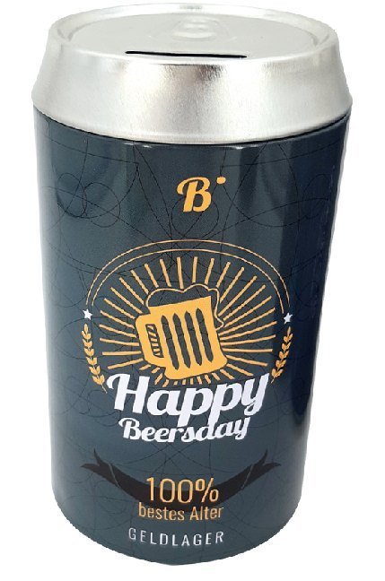 Bier-Spardose Happy Beersday main product photo