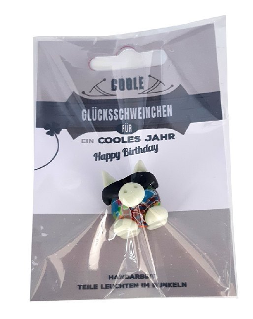 Coole Glücksschweinchen für ein cooles Jahr - Happy Birthday main product photo