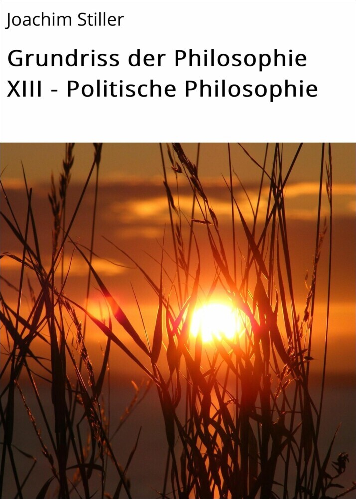 Grundriss der Philosophie XIII - Politische Philosophie main product photo