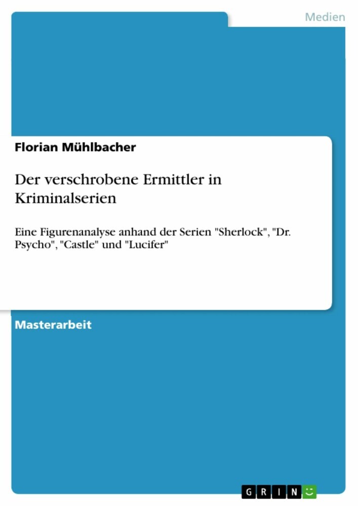 Der verschrobene Ermittler in Kriminalserien main product photo
