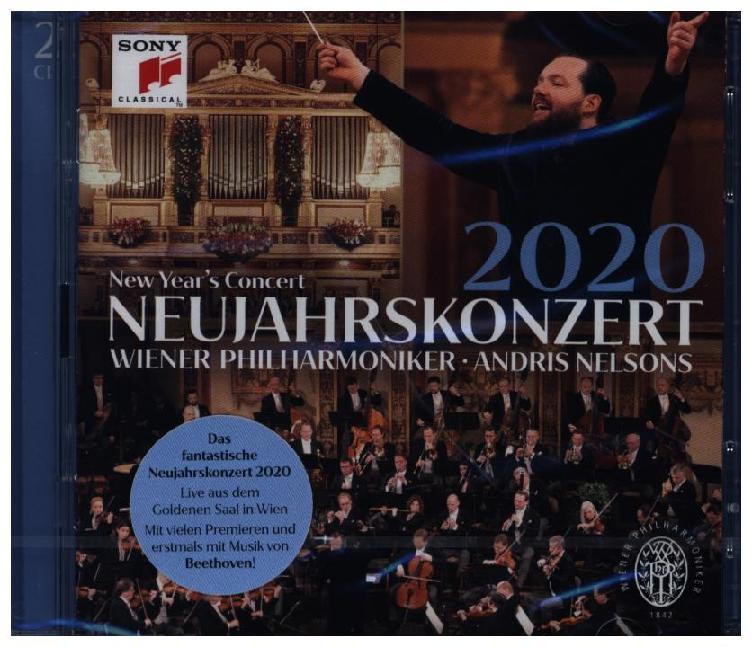 Neujahrskonzert 2020 / New Year's Concert 2020, 2 Audio-CDs main product photo