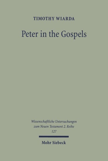 Peter in the Gospels main product photo
