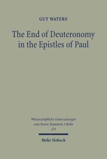 The End of Deuteronomy in the Epistles of Paul main product photo