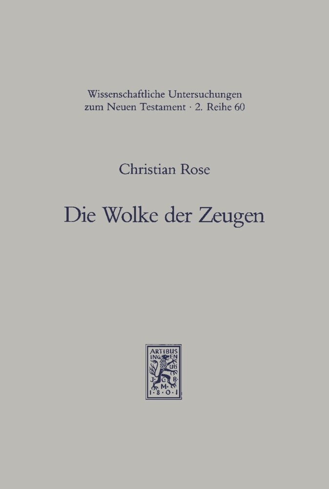 Die Wolke der Zeugen main product photo