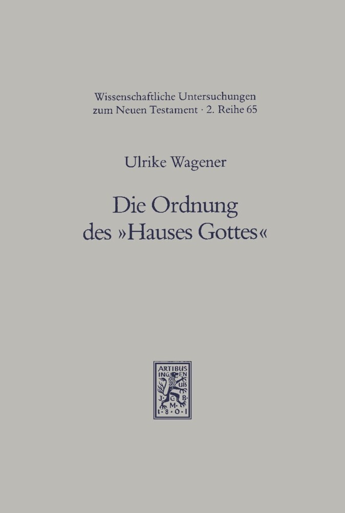 Die Ordnung des 'Hauses Gottes' main product photo