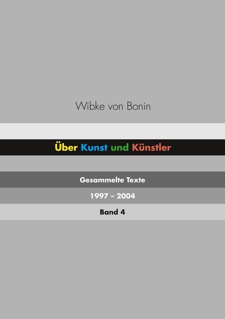 Über Kunst und Künstler Band 4 main product photo