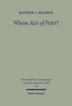 Whose Acts of Peter?