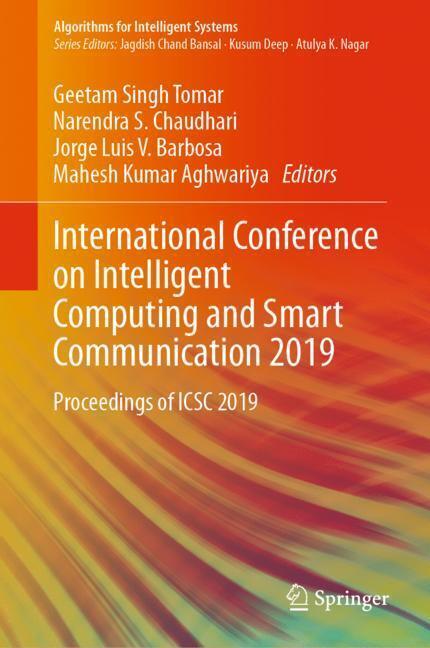 International Conference on Intelligent Computing and Smart Communication 2019 main product photo