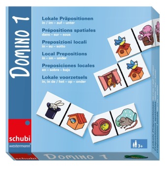 DOMINO 1 Lokale Präpositionen. Tl.1