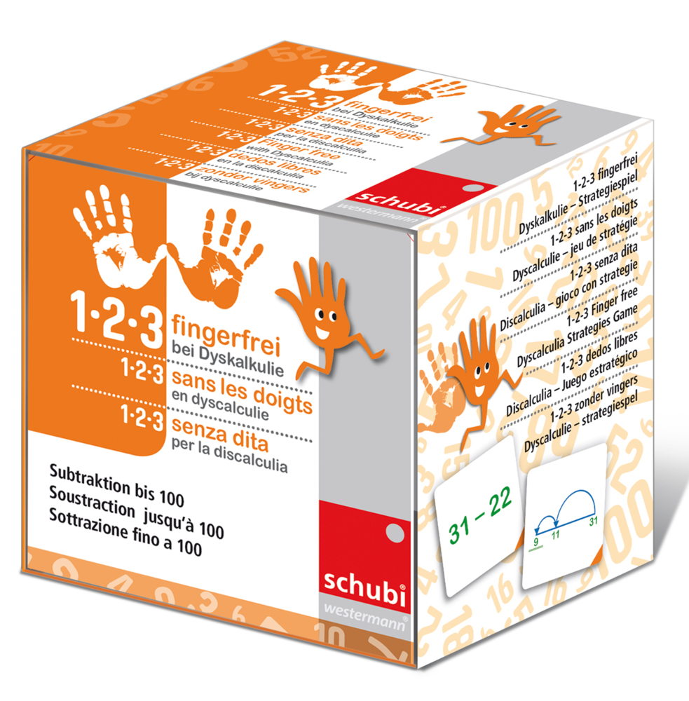 1-2-3 fingerfrei bei Dyskalkulie 3. Tl.3 main product photo