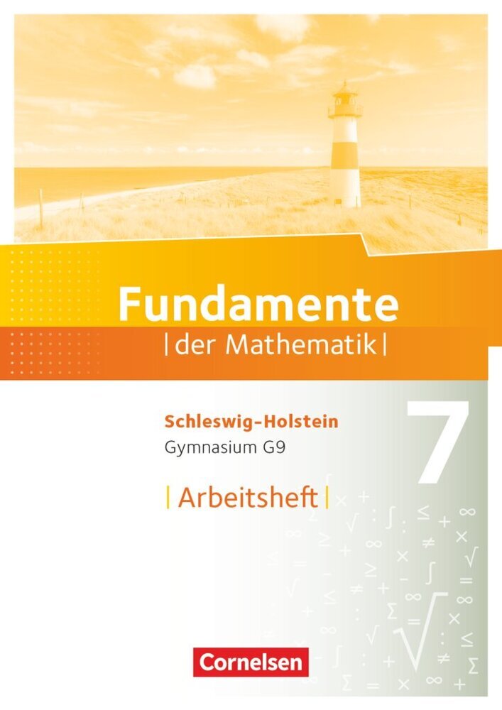 Fundamente der Mathematik - Schleswig-Holstein G9 - 7. Schuljahr Arbeitsheft mit Lösungen main product photo