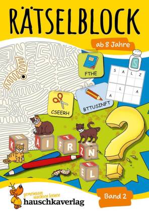 Rätselblock ab 8 Jahre - Band 2. Bd.2