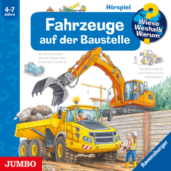 Fahrzeuge auf der Baustelle, Audio-CD