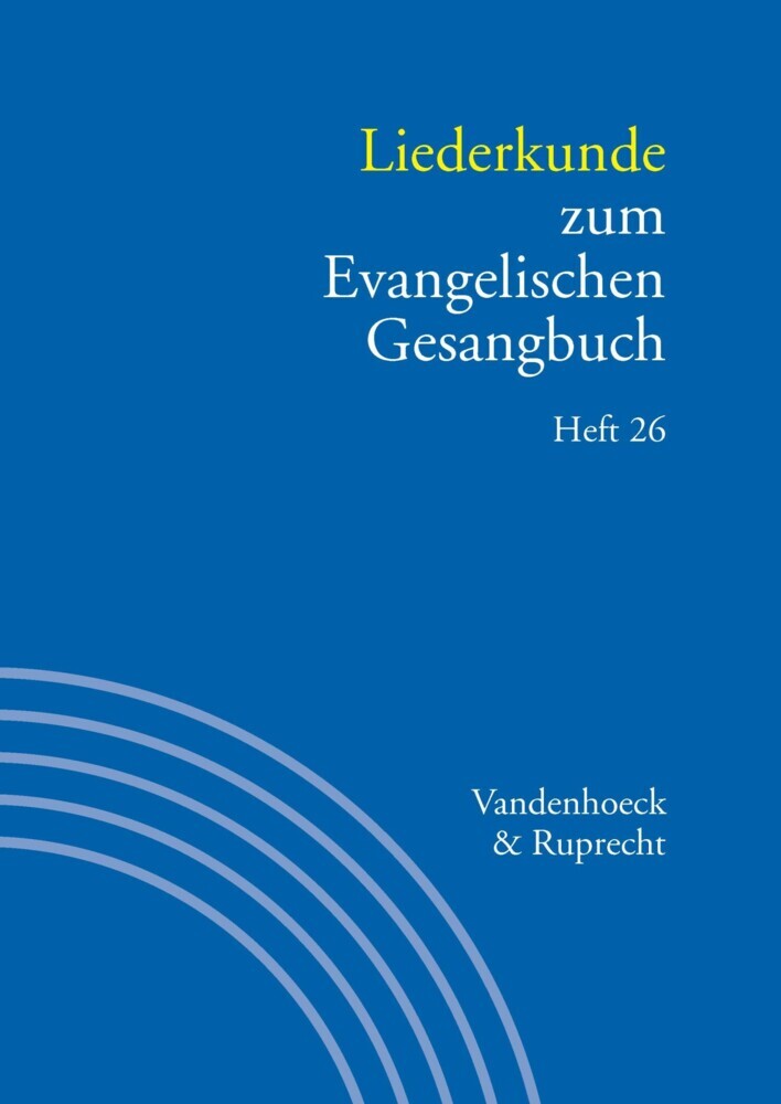 Liederkunde zum Evangelischen Gesangbuch. Heft 26 main product photo