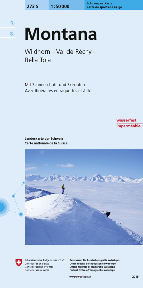 273S Montana Schneesportkarte main product photo