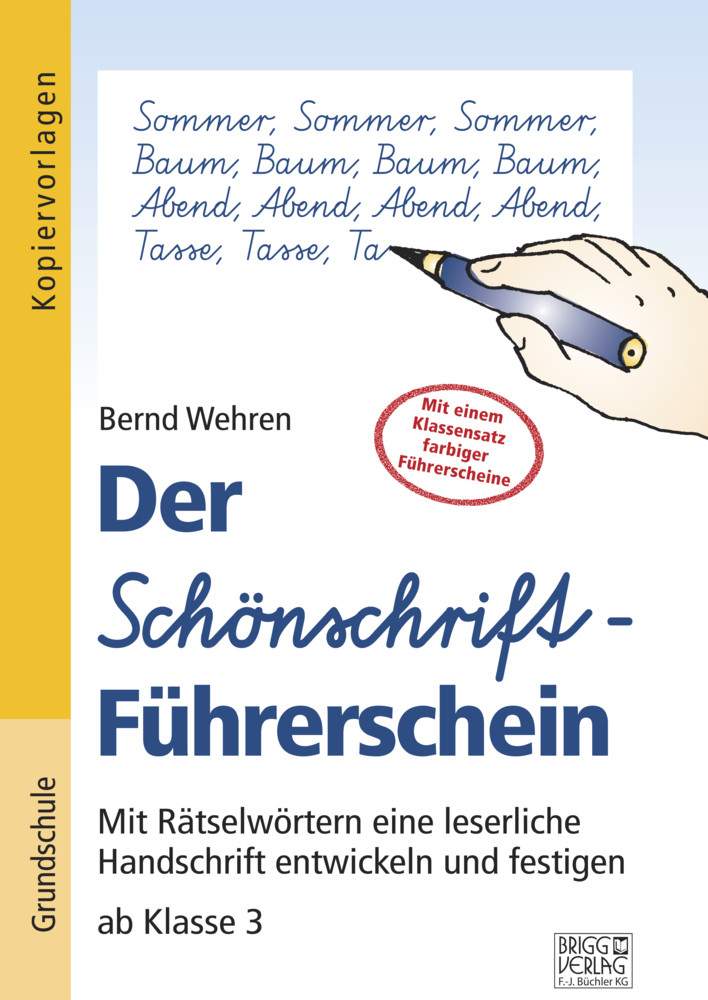 Der Schönschrift-Führerschein main product photo