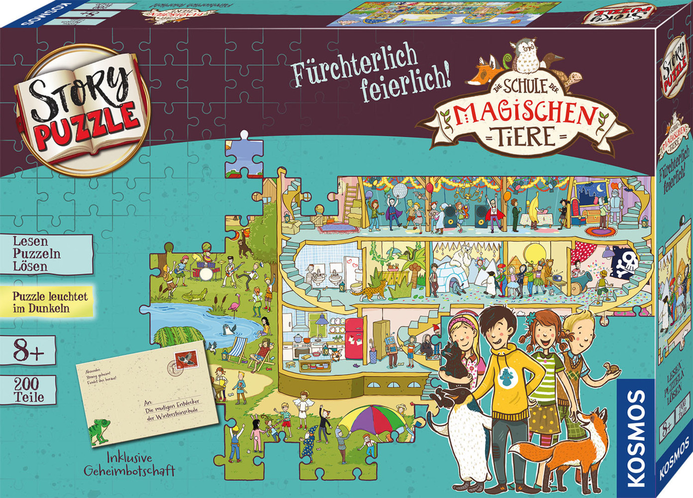 Schule der magischen Tiere - Story Puzzle: Fürchterlich feierlich! (Kinderspiel) main product photo