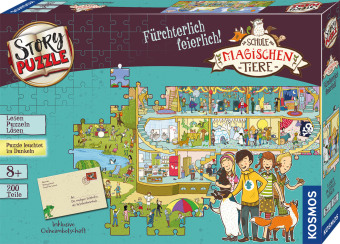 Schule der magischen Tiere - Story Puzzle: Fürchterlich feierlich! (Kinderspiel)