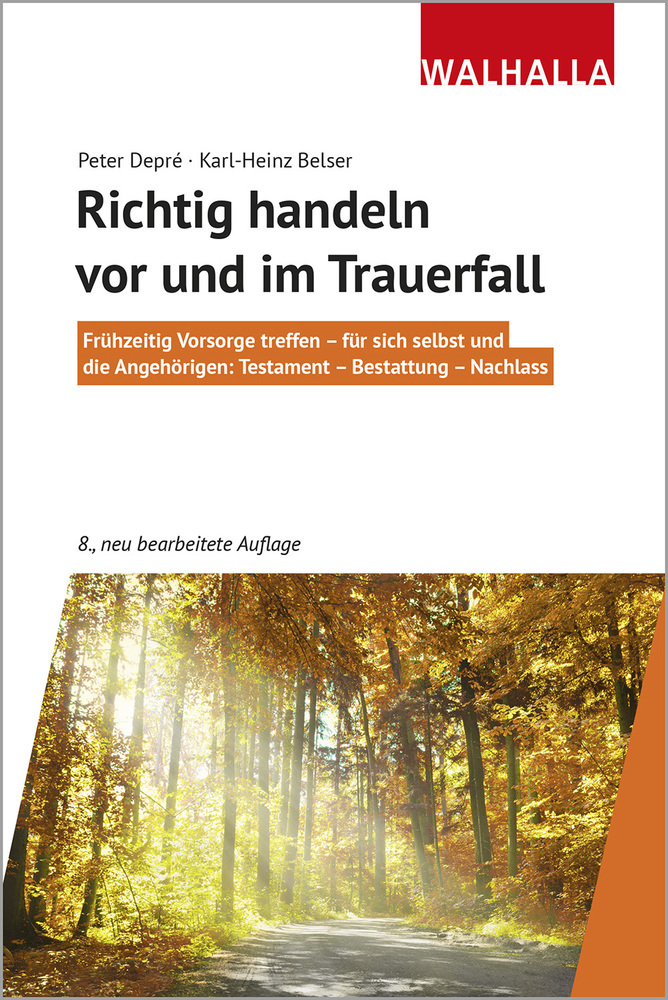 Richtig handeln vor und im Trauerfall main product photo