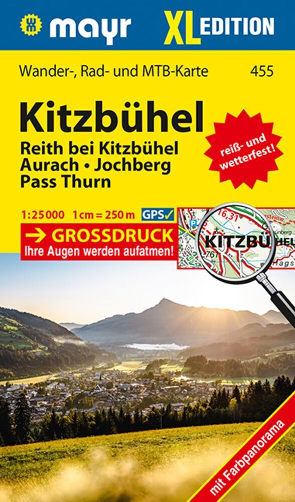 Mayr Wanderkarte Kitzbühel XL 1:25.000 main product photo