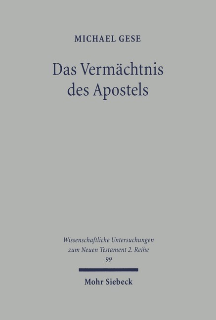 Das Vermächtnis des Apostels main product photo