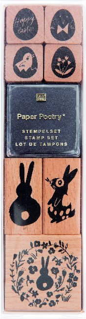 Stempelset Ostern, Hasen/Eier, FSC 100% main product photo