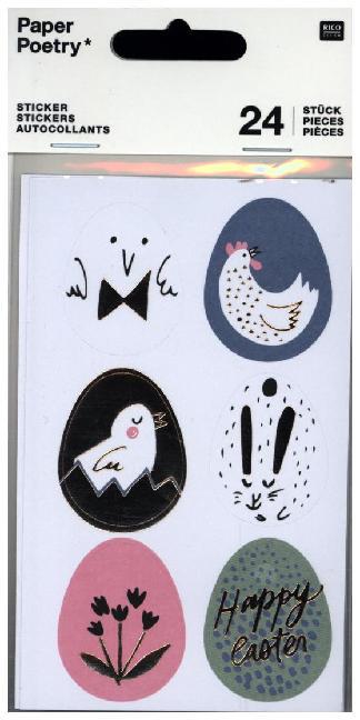 Sticker Ostern, Ostereier FSC Mix main product photo