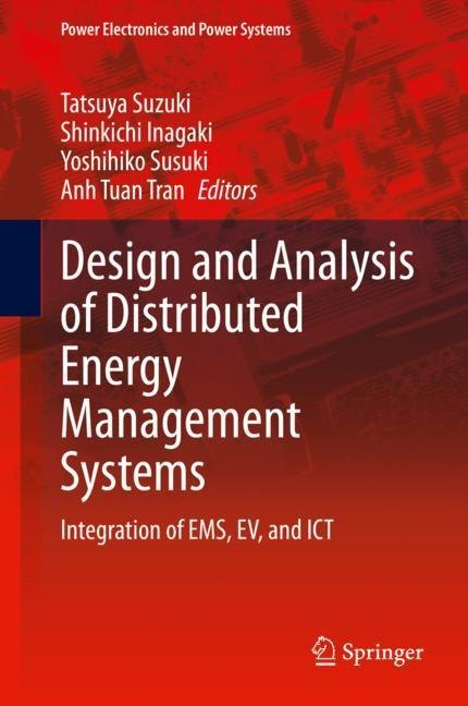 Design and Analysis of Distributed Energy Management Systems main product photo