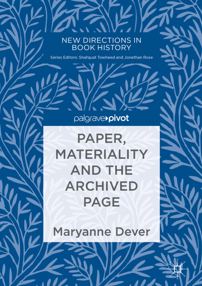 Paper, Materiality and the Archived Page main product photo