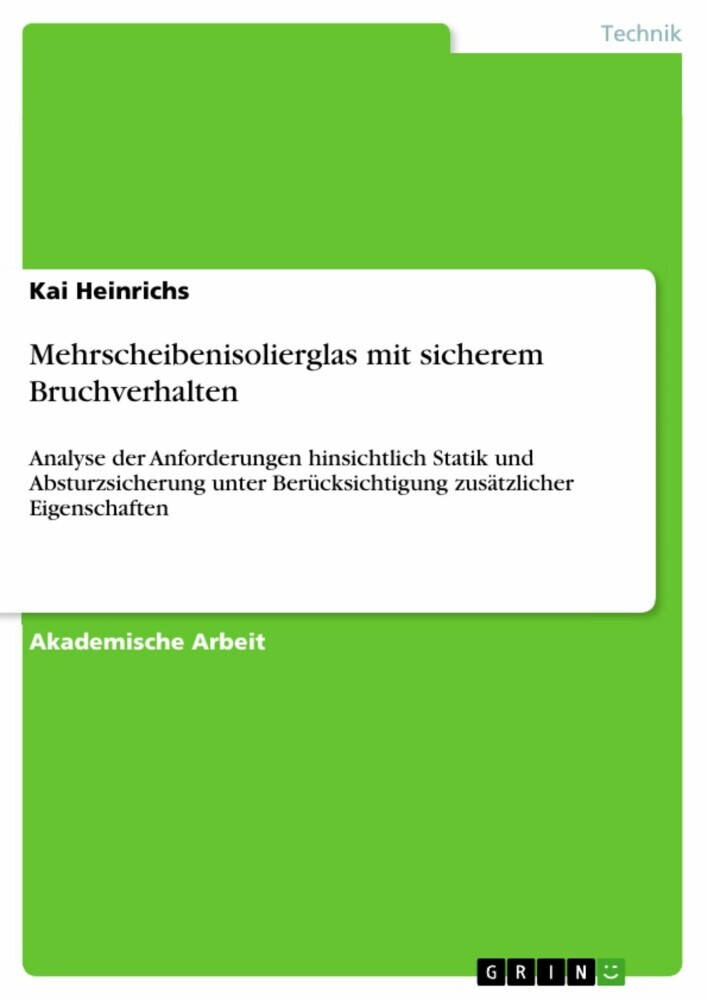 Mehrscheibenisolierglas mit sicherem Bruchverhalten main product photo