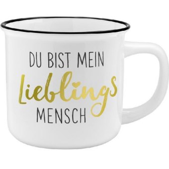 Becher "Du bist mein Lieblingsmensch"