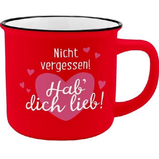 Becher "Nicht vergessen! Hab' dich lieb!" main product photo