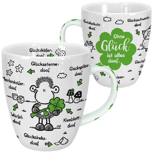 Tasse "Ohne Glück ist alles doof." main product photo