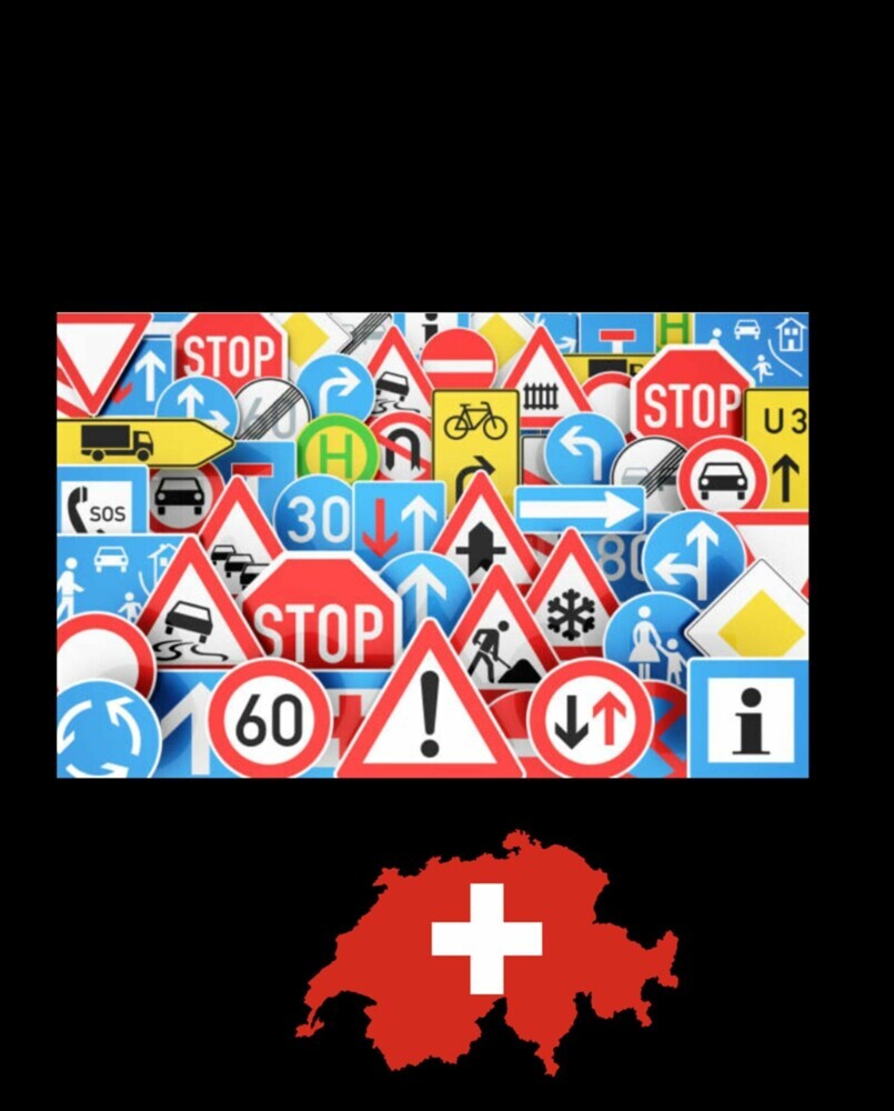 Verkehrsregeln und Zeichen Schweiz main product photo