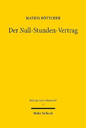 Der Null-Stunden-Vertrag