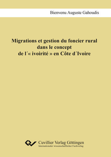 Migrations et gestion du foncier rural dans le concept de l´« ivoirité » en Côte d´Ivoire main product photo