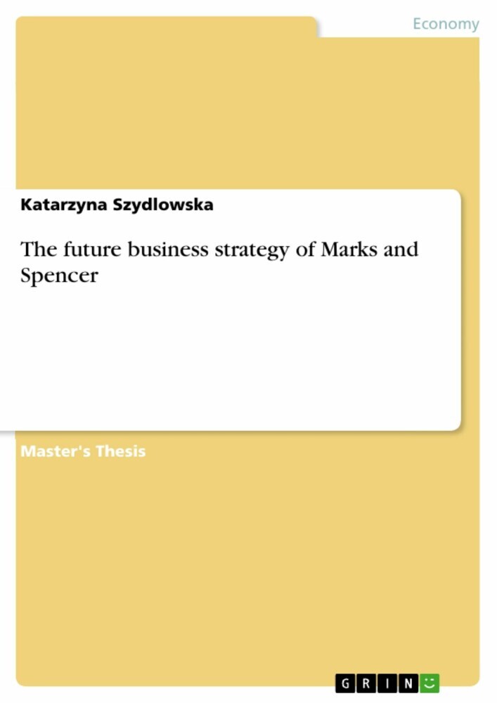 The future business strategy of Marks and Spencer main product photo