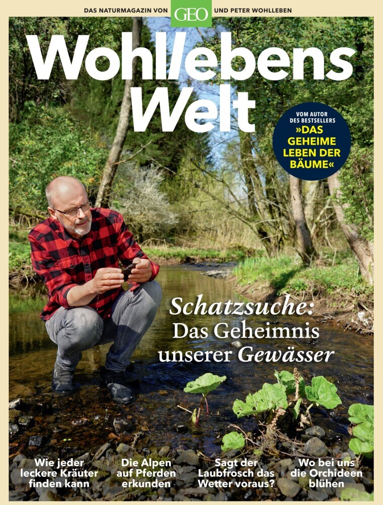 Wohllebens Welt / Wohllebens Welt 6/2020 - Schatzsuche: Das Geheimnis unserer Gewässer. Nr.2/2020 main product photo
